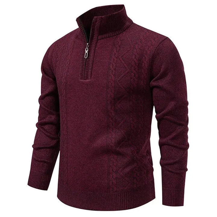 Victor | Gebreide Fleece Trui
