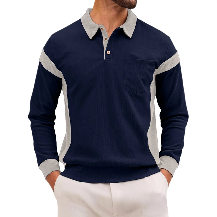 Boaz | Warm Corduroy Poloshirt