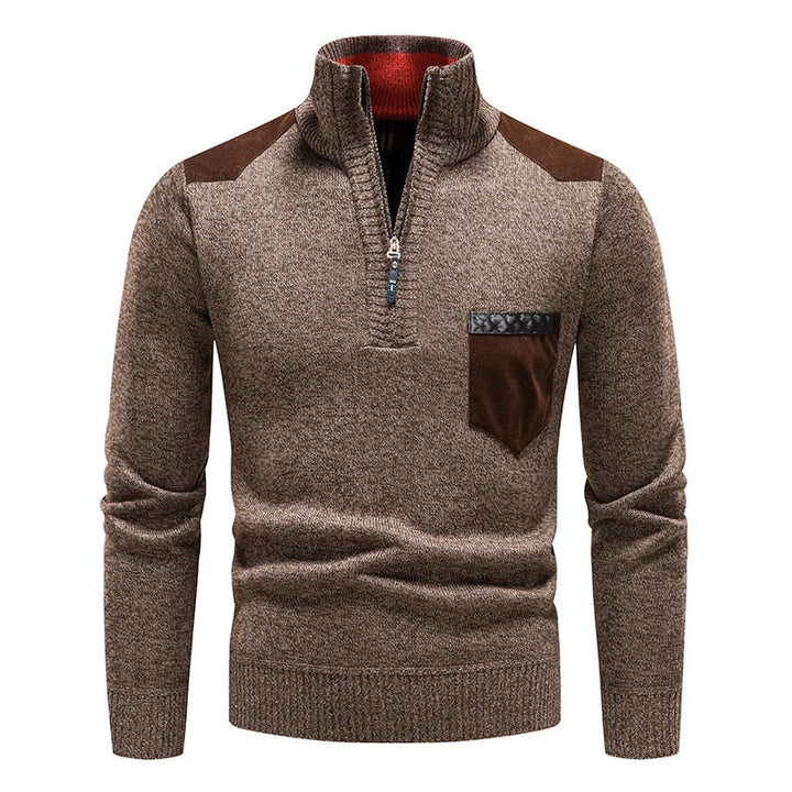 Roeland | Premium Heren Fleecetrui Met Rits