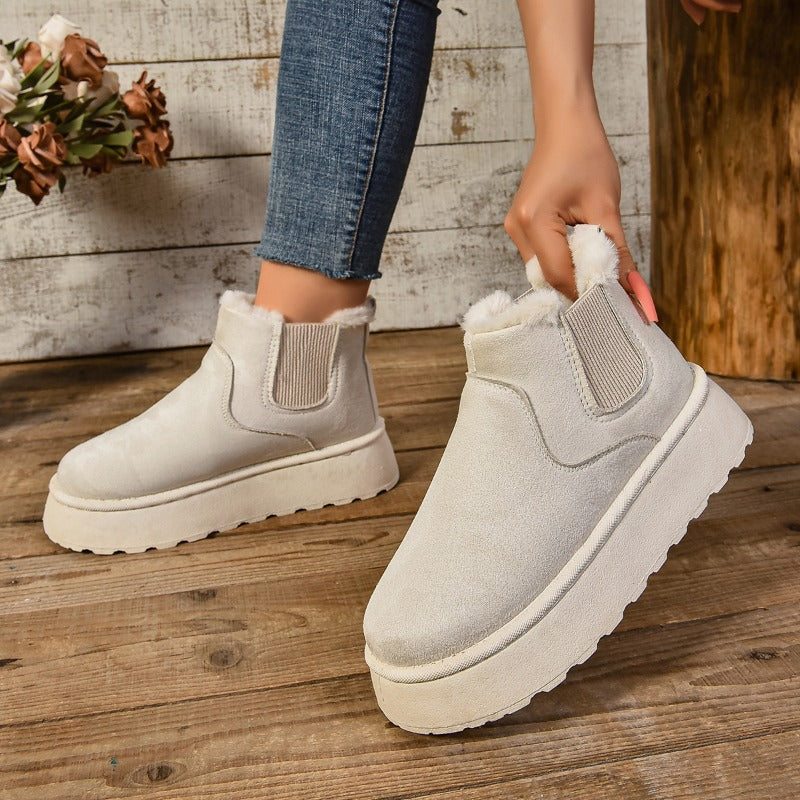 Ariane | Casual Pluche Boots