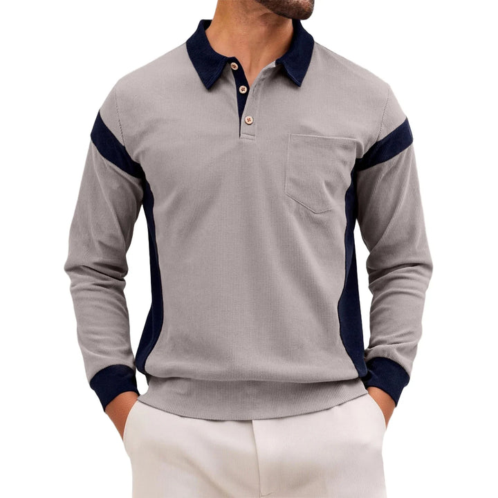 Boaz | Warm Corduroy Poloshirt