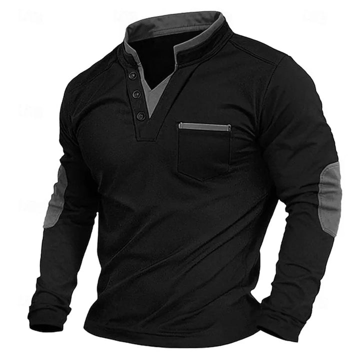 Maurits | Heren V-hals Sweatshirt