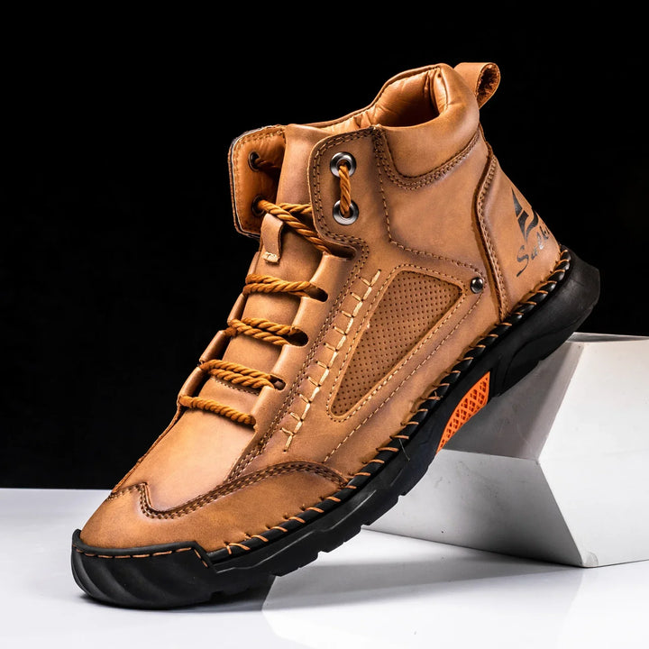 Siebe | Leren High Top Schoenen