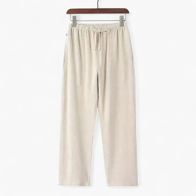 Hein | Linnen broek met relaxte fit
