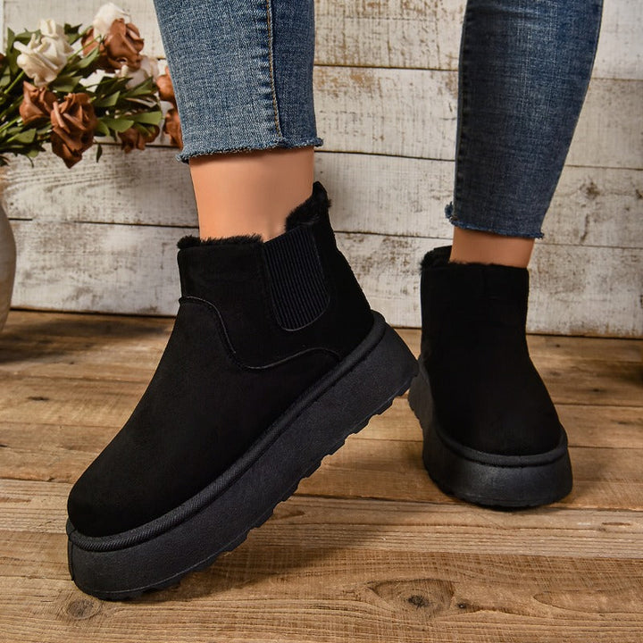 Ariane | Casual Pluche Boots