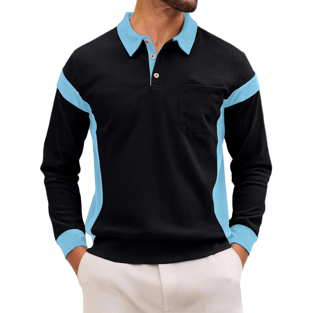 Boaz | Warm Corduroy Poloshirt