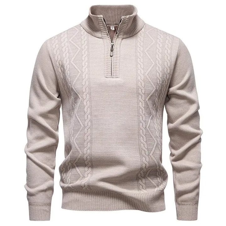 Victor | Gebreide Fleece Trui