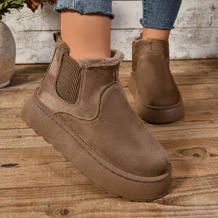 Ariane | Casual Pluche Boots