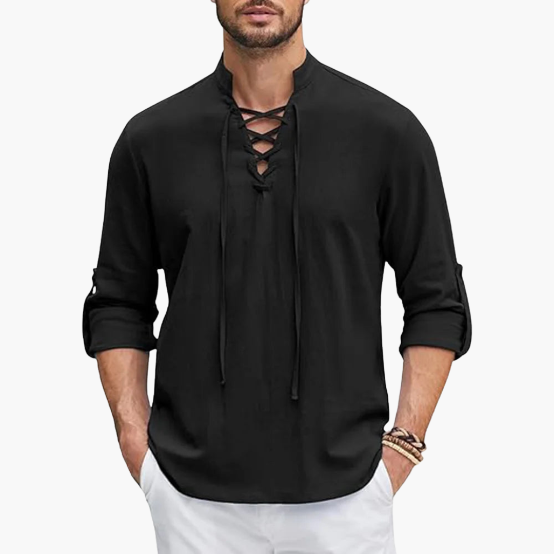 Elias | Kraagshirt met ontspannen flair