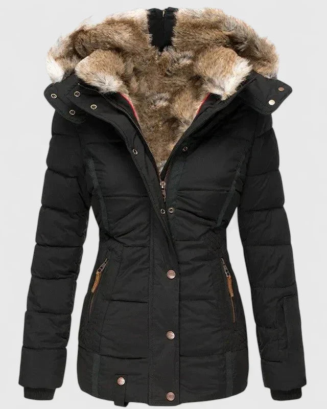 Valerie | Comfortabele winterjas met verstelbare capuchon