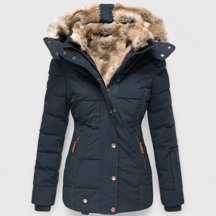 Valerie | Comfortabele winterjas met verstelbare capuchon