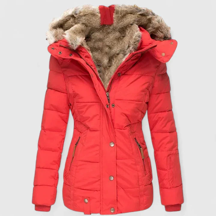 Valerie | Comfortabele winterjas met verstelbare capuchon