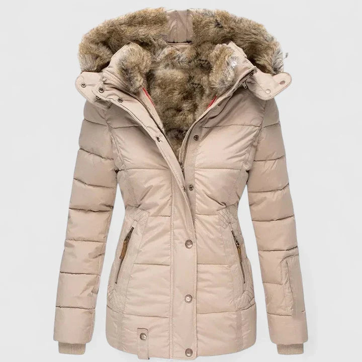 Valerie | Comfortabele winterjas met verstelbare capuchon