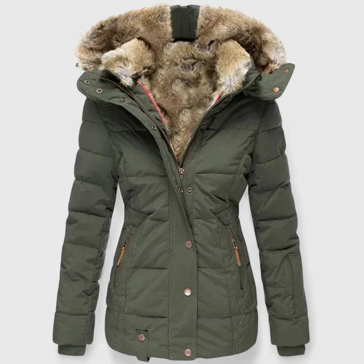 Valerie | Comfortabele winterjas met verstelbare capuchon