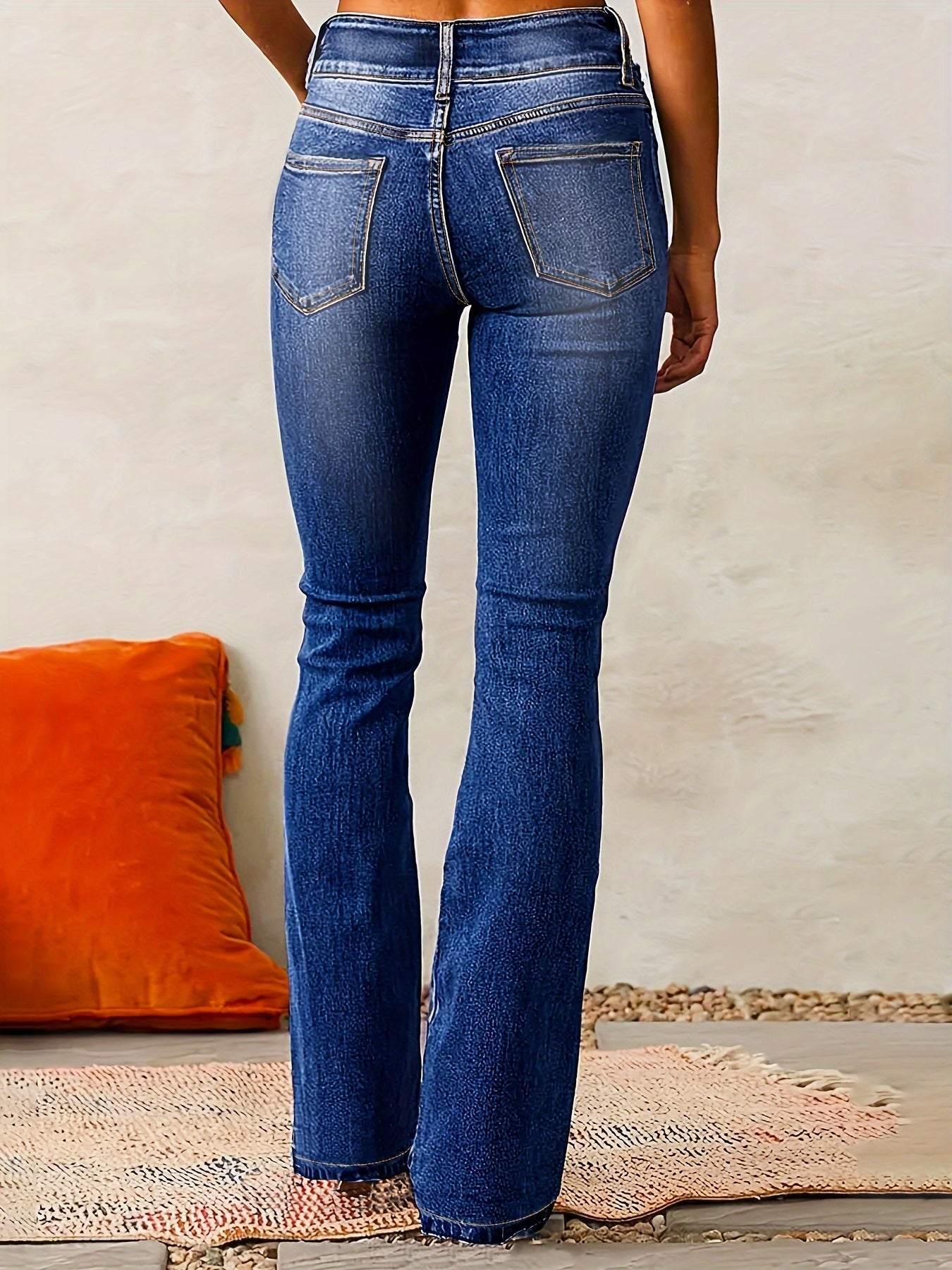 Neeltje | Flared jeans met hoge taille