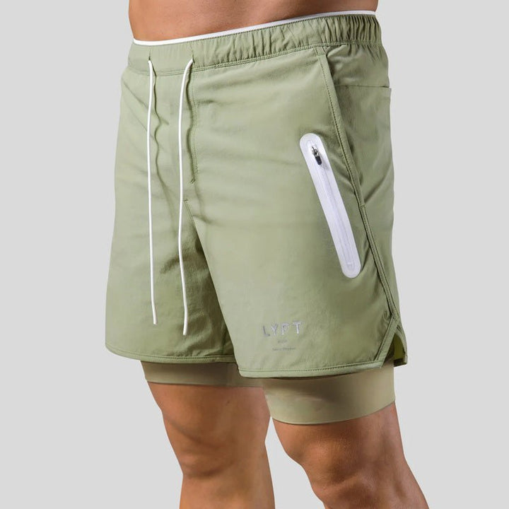 Wout | 2-in-1 sportshort met moderne pasvorm
