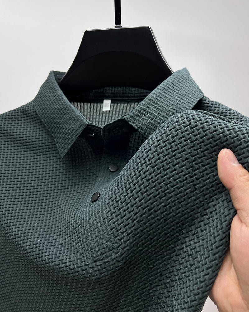Anton | Piqué poloshirt met tijdloze klasse