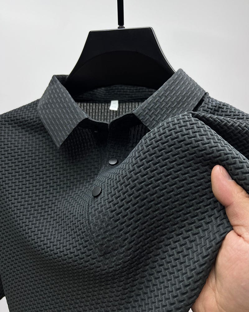 Anton | Piqué poloshirt met tijdloze klasse