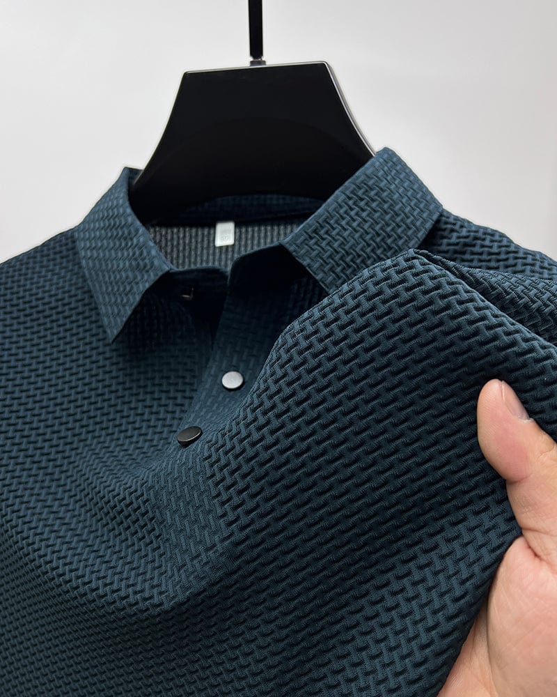 Anton | Piqué poloshirt met tijdloze klasse