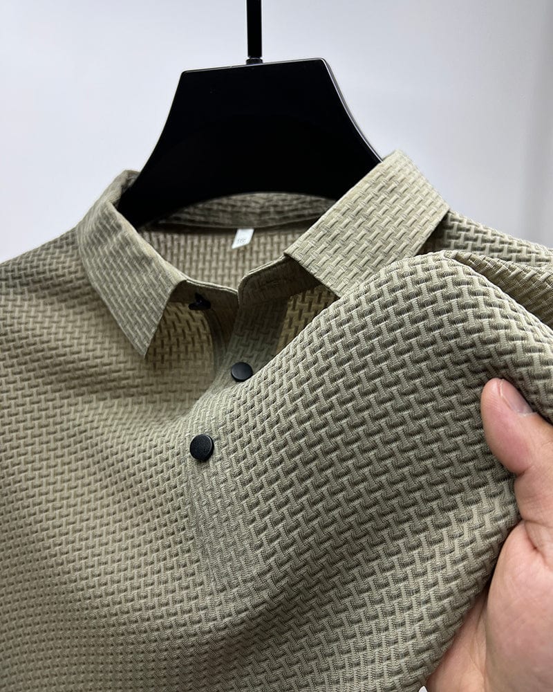 Anton | Piqué poloshirt met tijdloze klasse