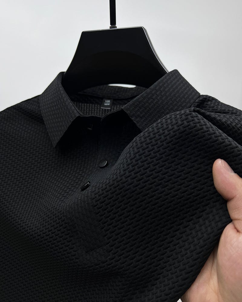 Anton | Piqué poloshirt met tijdloze klasse