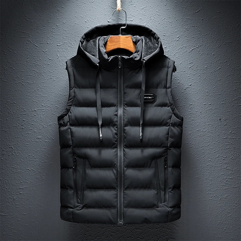 Ewoud | Bodywarmer met capuchon