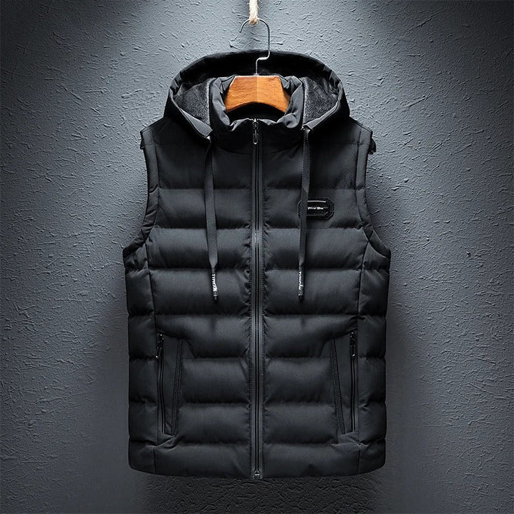 Ewoud | Bodywarmer met capuchon