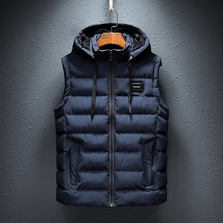 Ewoud | Bodywarmer met capuchon